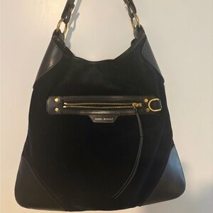 Isabel Marant Suede & Leather Hobo Bag